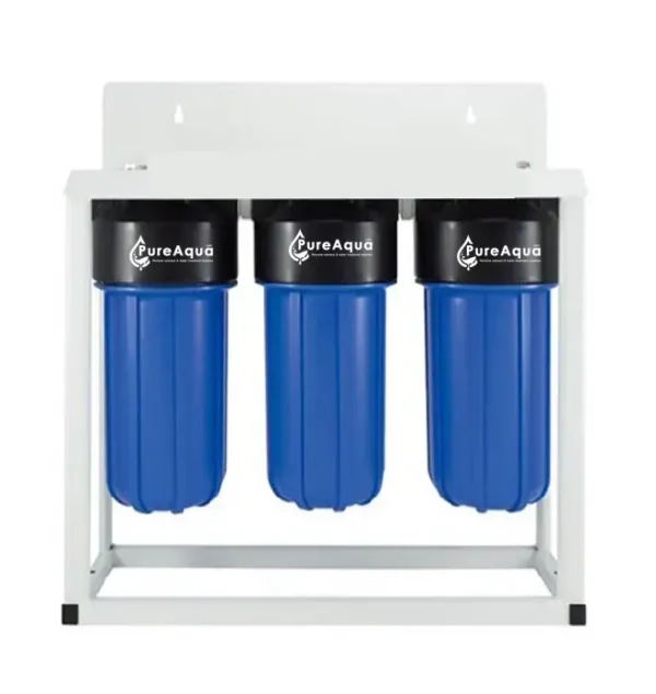 Big Blue Jumbo 10 Triple Stage Whole House Water Filtration System