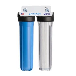 Big Blue Jumbo 20 inch Dual Water Filter Housing