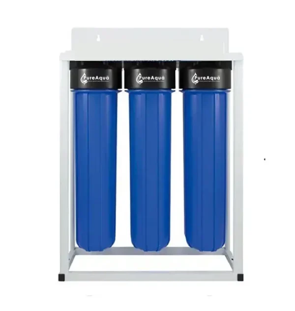 Big Blue Jumbo 20 Triple Stage Whole House Water Filtration System