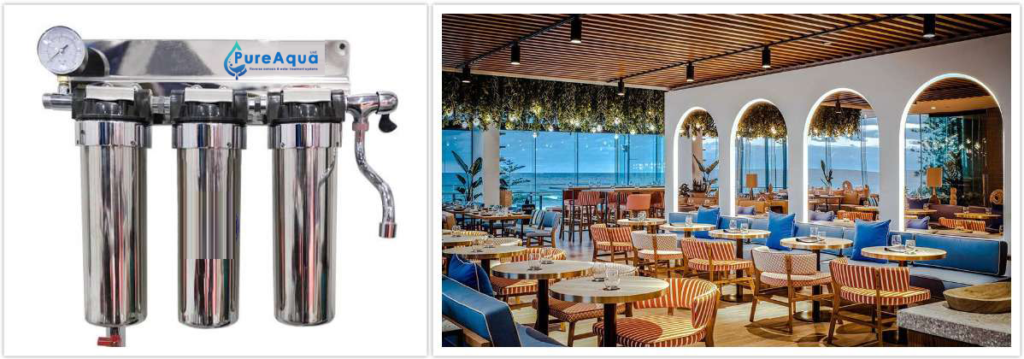 Restaurants Water Filters Solution